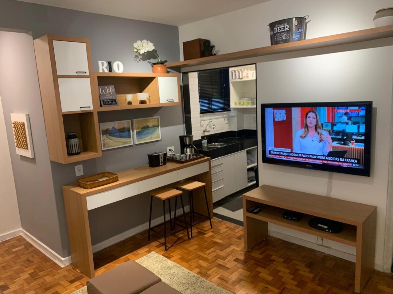 Moderno No Coracao De Copacabana Apartamento *