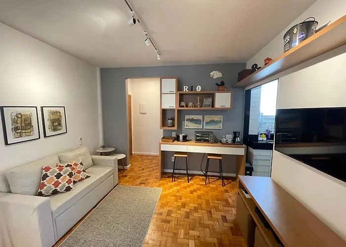 Apartamento Moderno No Coracao De Copacabana